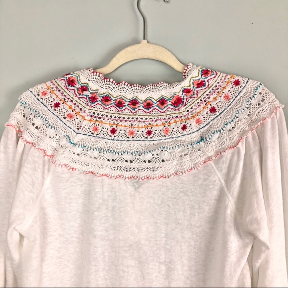 Free People Siesta Fiesta Embroidered Top - Picture 13 of 13